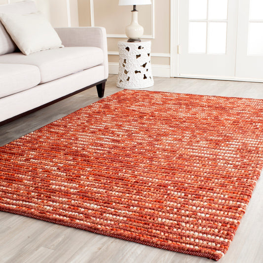 Safavieh Bohemian Lina 8 x 10 (ft) Synthetic Rust/Multi Rectangular Indoor Abstract Bohemian/Eclectic Spot Clean Only Area rug