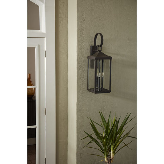 Progress Lighting Gibbes Street 3 -Light 30.62-in H Antique Bronze Hardwired Outdoor Wall Light