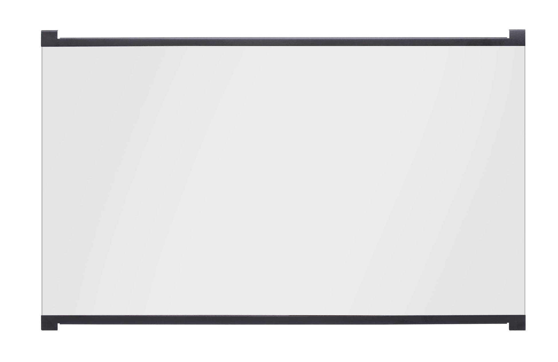 Dimplex BF Series Black 30-in to 37-in W x 25-1/2-in to 32-1/2-in H (Medium) Cabinet-style Fireplace Doors with Tempered Clear Glass