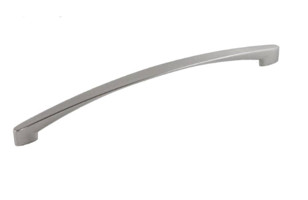 Kingsman Hardware High heel series 10-1/16-in , 256mm Center to Center Brushed nickel Rectangular Bar Drawer Pull 50 -Pack