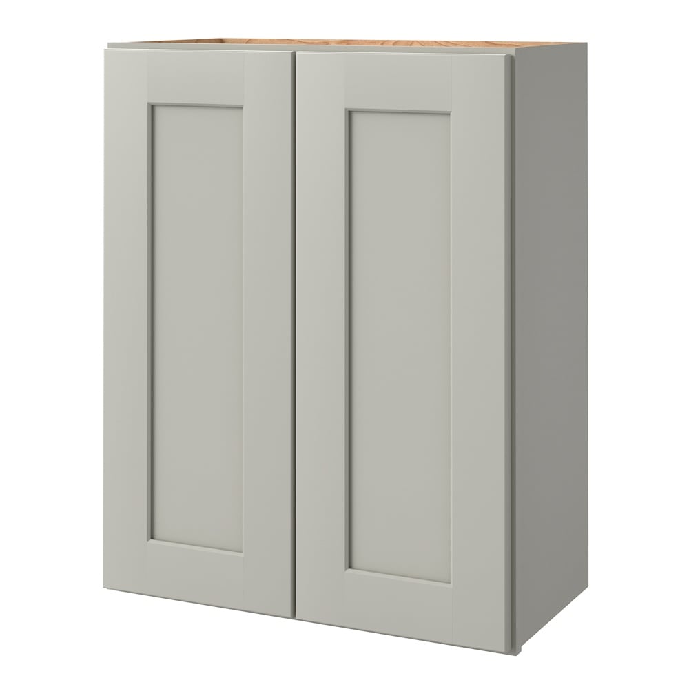 allen + roth Stonewall 24-in W x 36-in H x 12-in D Stone Wall Fully Assembled Cabinet Flat Panel Shaker