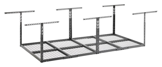 Gladiator Adjustable Height Overhead Garage Storage 750-lb in Gray Steel ( 48-in W x 96-in D )