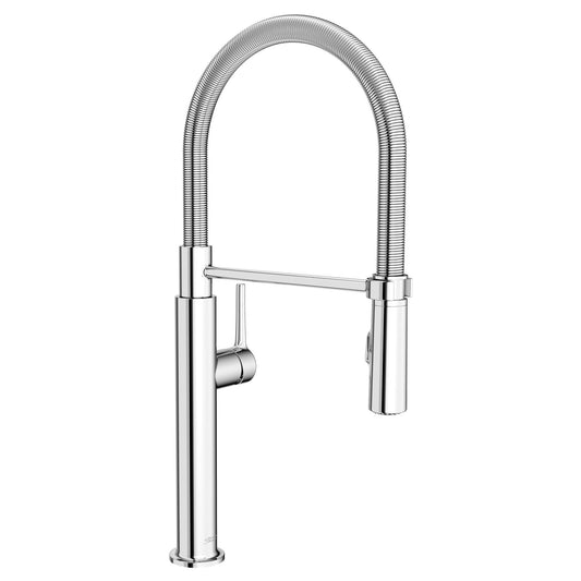 American Standard Studio S Polished Chrome Single Handle Deck-mount Pull-down Kitchen Faucet with Sprayer