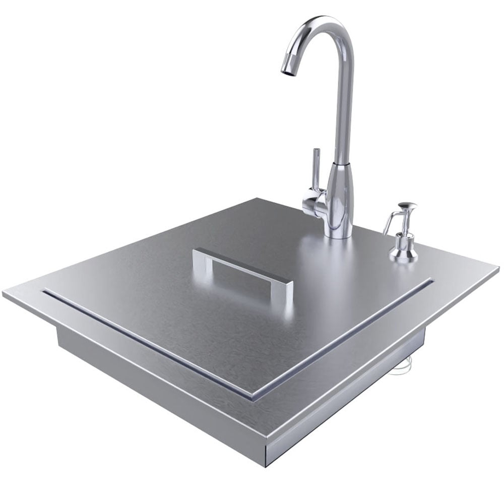 Sunstone Premium Sink 22.25-in L x 20.5-in W Stainless steel Drop-in or undermount Commercial/Residential Bar Sink