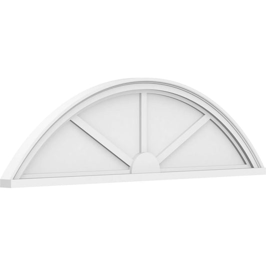 Ekena Millwork 74-in W x 19.5-in L PVC Pediment