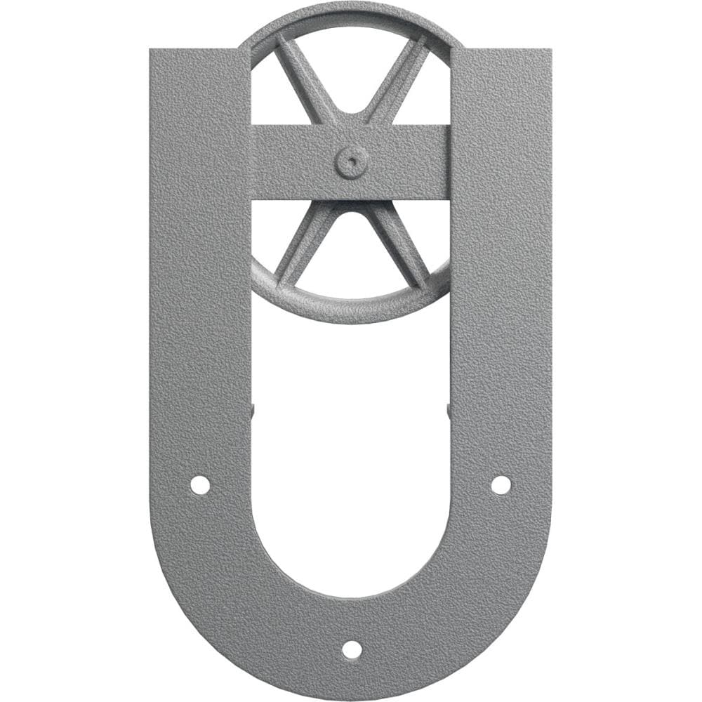 Goldberg Brothers PC Chrome Indoor Horseshoe Single Double Barn door hanger