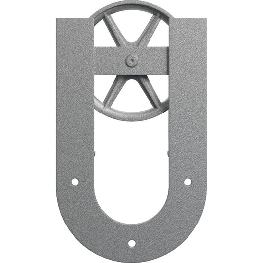 Goldberg Brothers PC Chrome Indoor Horseshoe Single Double Barn door hanger