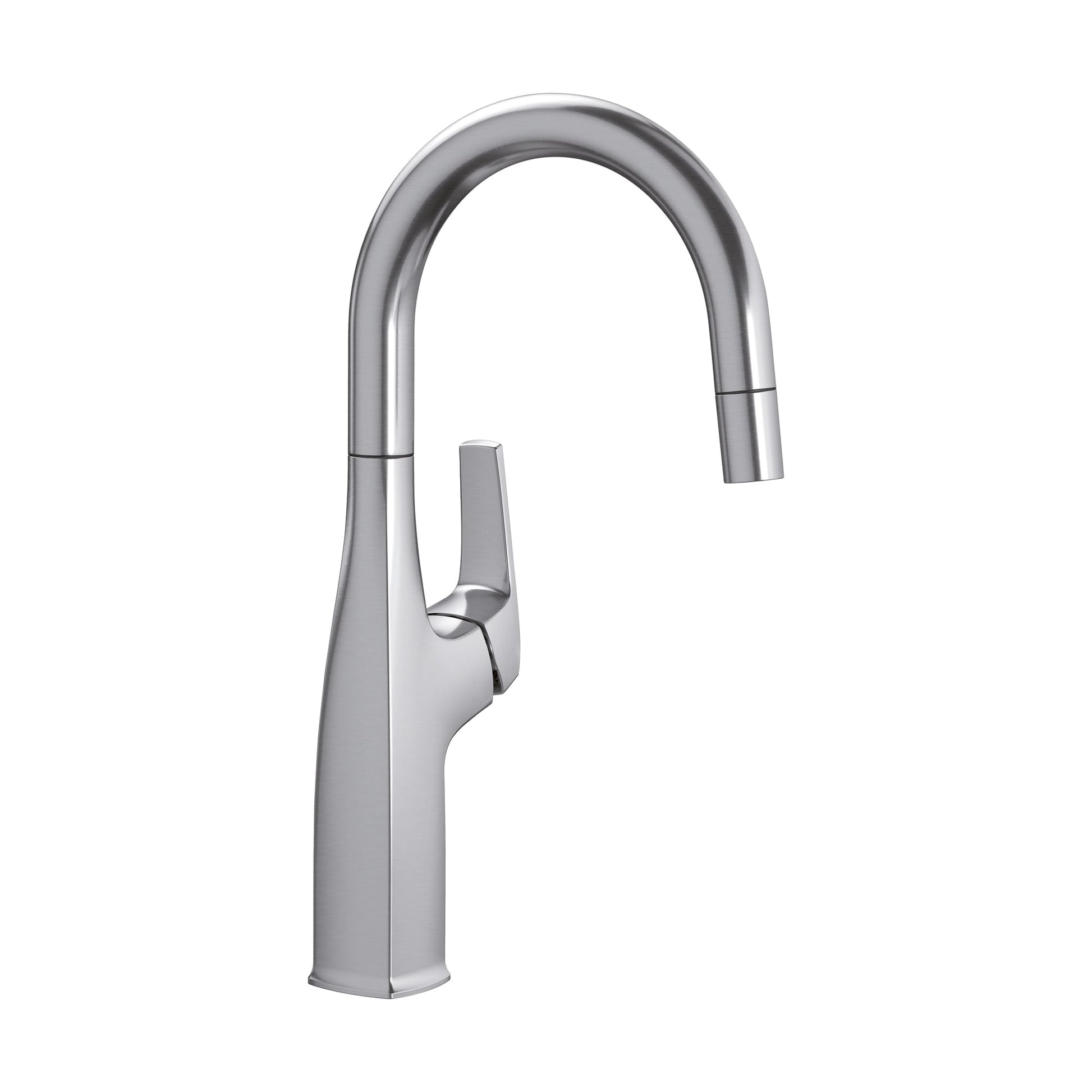 BLANCO Rivana Pvd Steel Single Handle Deck-mount Bar and Prep Kitchen Faucet