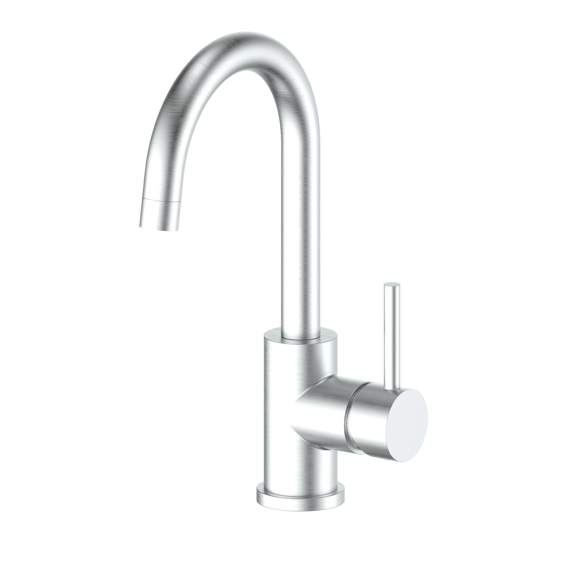 ZLINE KITCHEN & BATH Renoir Brushed nickel Single Handle Deck-mount Kitchen Faucet with Sprayer