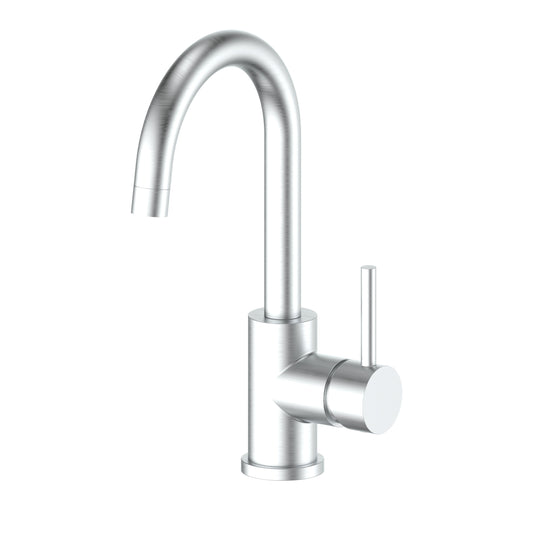 ZLINE KITCHEN & BATH Renoir Brushed nickel Single Handle Deck-mount Kitchen Faucet with Sprayer