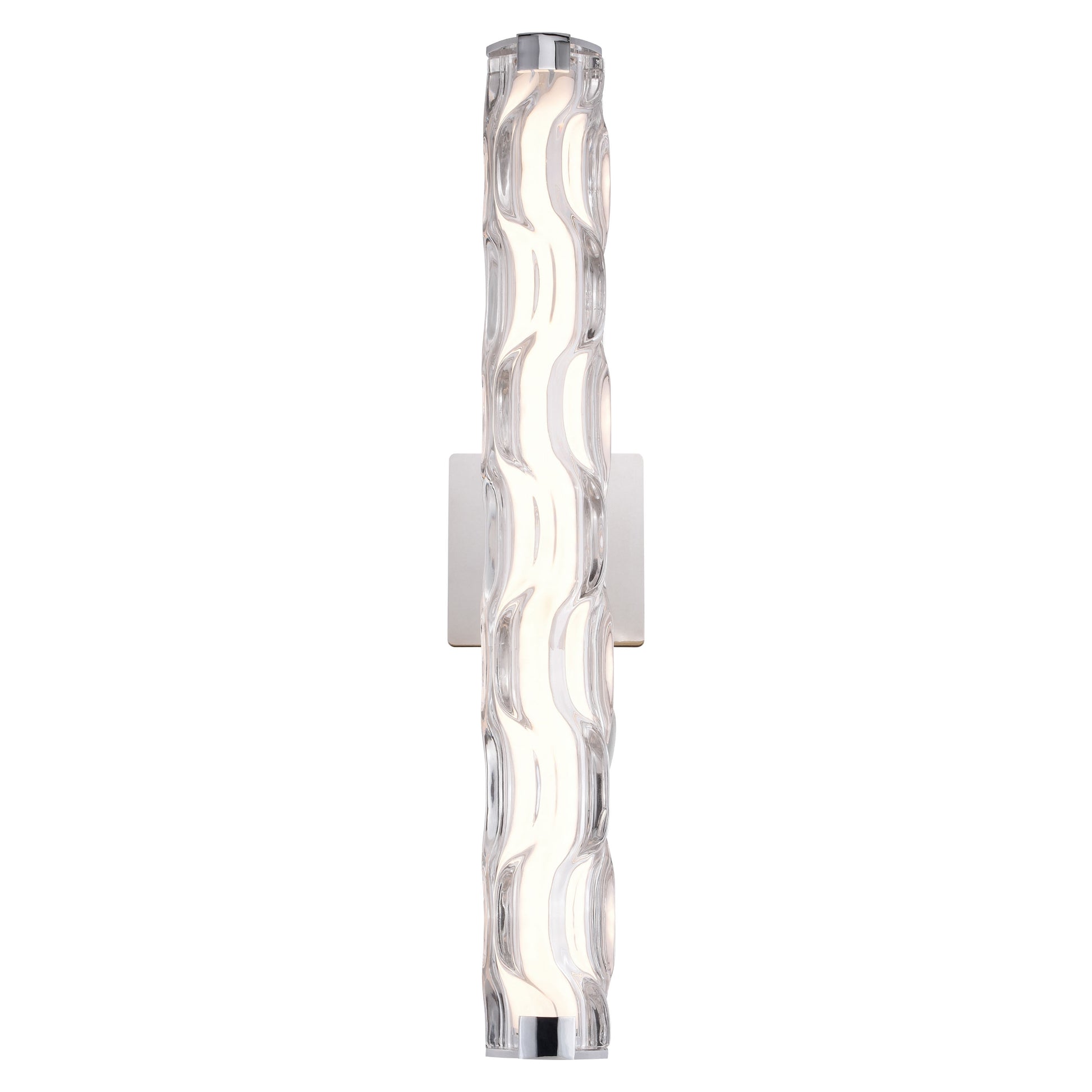 Cascadia Marseille 24-in 1 Light Polished Chrome Integrated LED Modern/contemporary Bathroom Vanity light bar