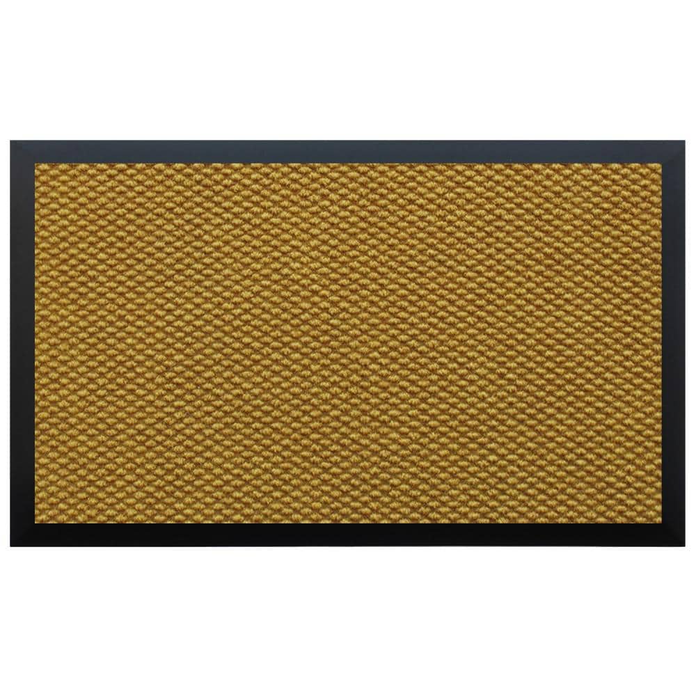 Callowaymills 60-in x 120-in Gold Indoor or outdoor Door Mat