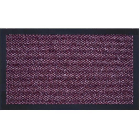 Callowaymills 72-in x 144-in Burgundy Non-Slip Grip Indoor or outdoor Door Mat