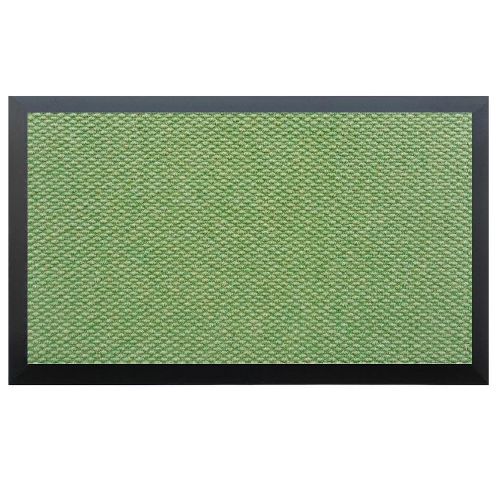 Callowaymills 72-in x 96-in Sand Green Non-Slip Grip Indoor or outdoor Door Mat