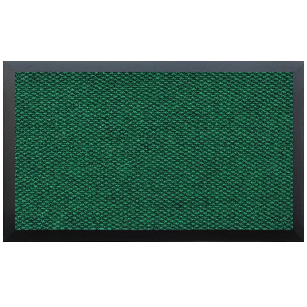 Callowaymills 60-in x 120-in Dark Green Indoor or outdoor Door Mat