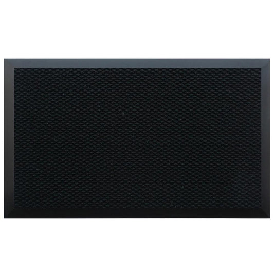Callowaymills 48-in x 120-in Black Indoor or outdoor Door Mat