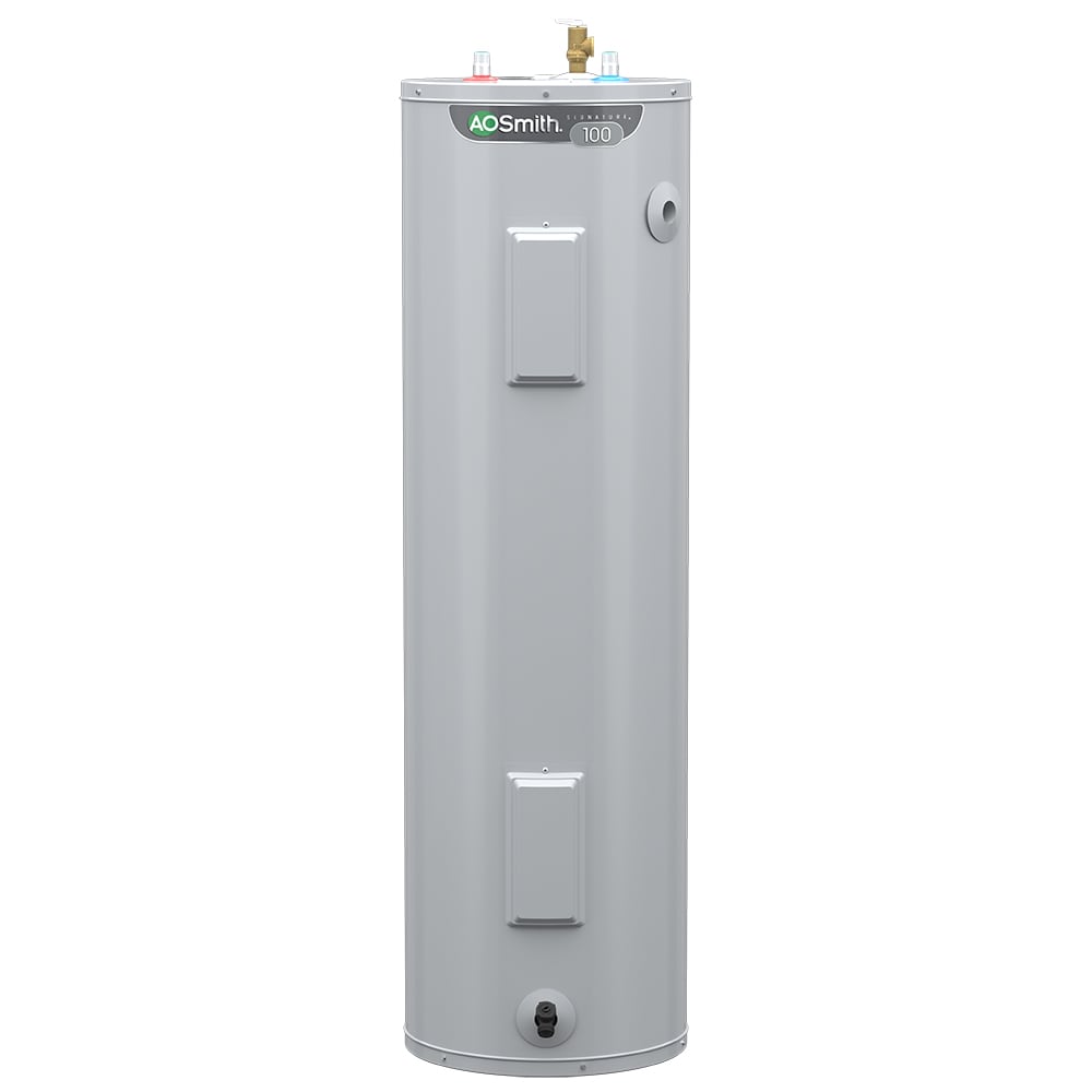 A.O. Smith Signature 100 40-Gallon Tall 6-year Warranty 4500-Watt Double Element Electric Water Heater