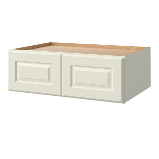 allen + roth Pattingham 36-in W x 12-in H x 24-in D Harbor Wall Fully Assembled Cabinet Raised Panel