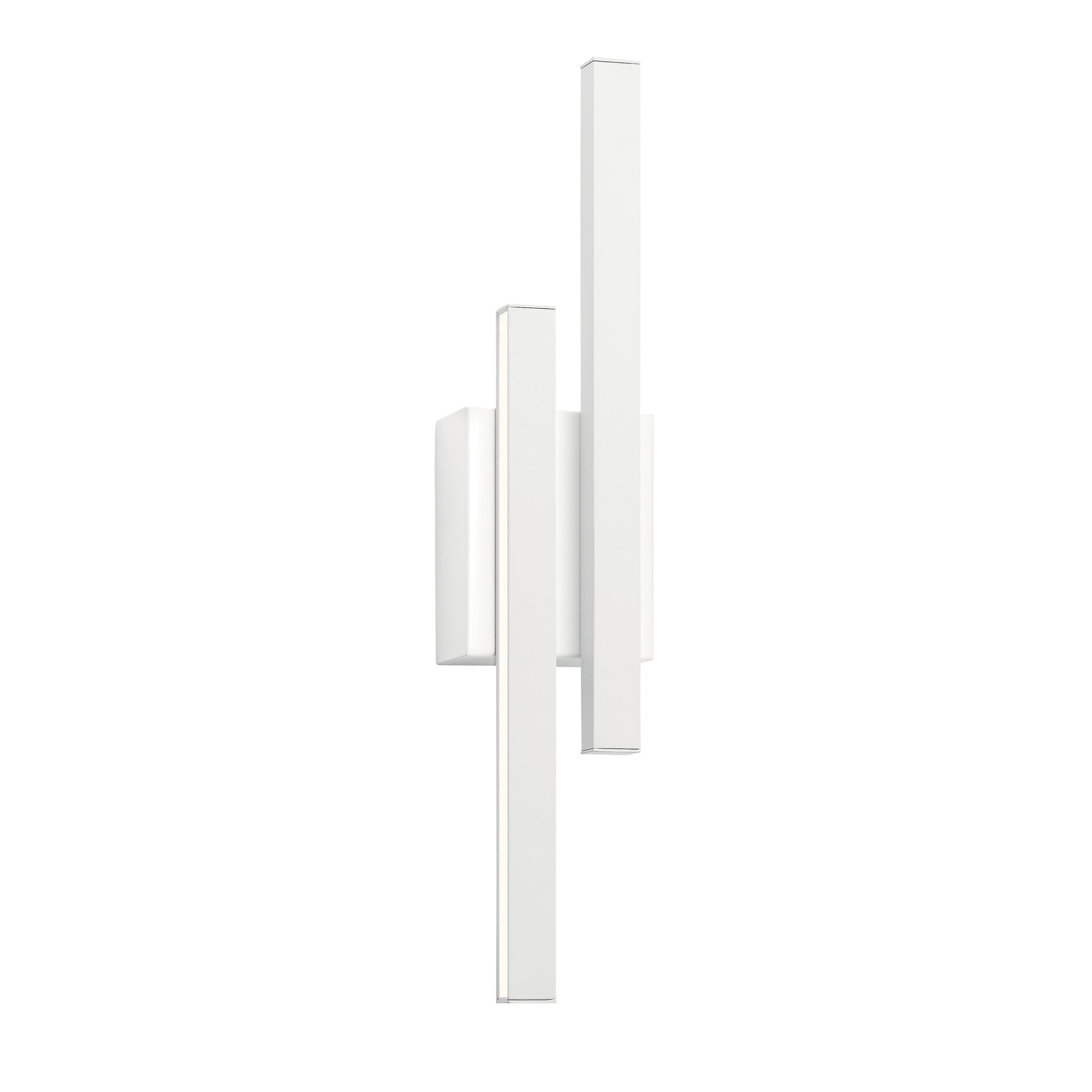 elan Idril 4.75-in W 1 -Light White Integrated LED Wall Sconce