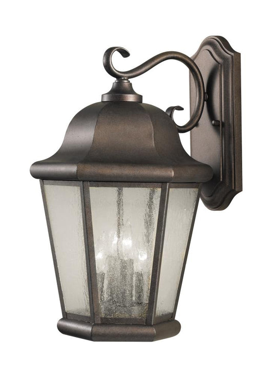 Generation Lighting Martinsville 4 -Light 20-in H Distressed Bronze Hardwired Outdoor Wall Light