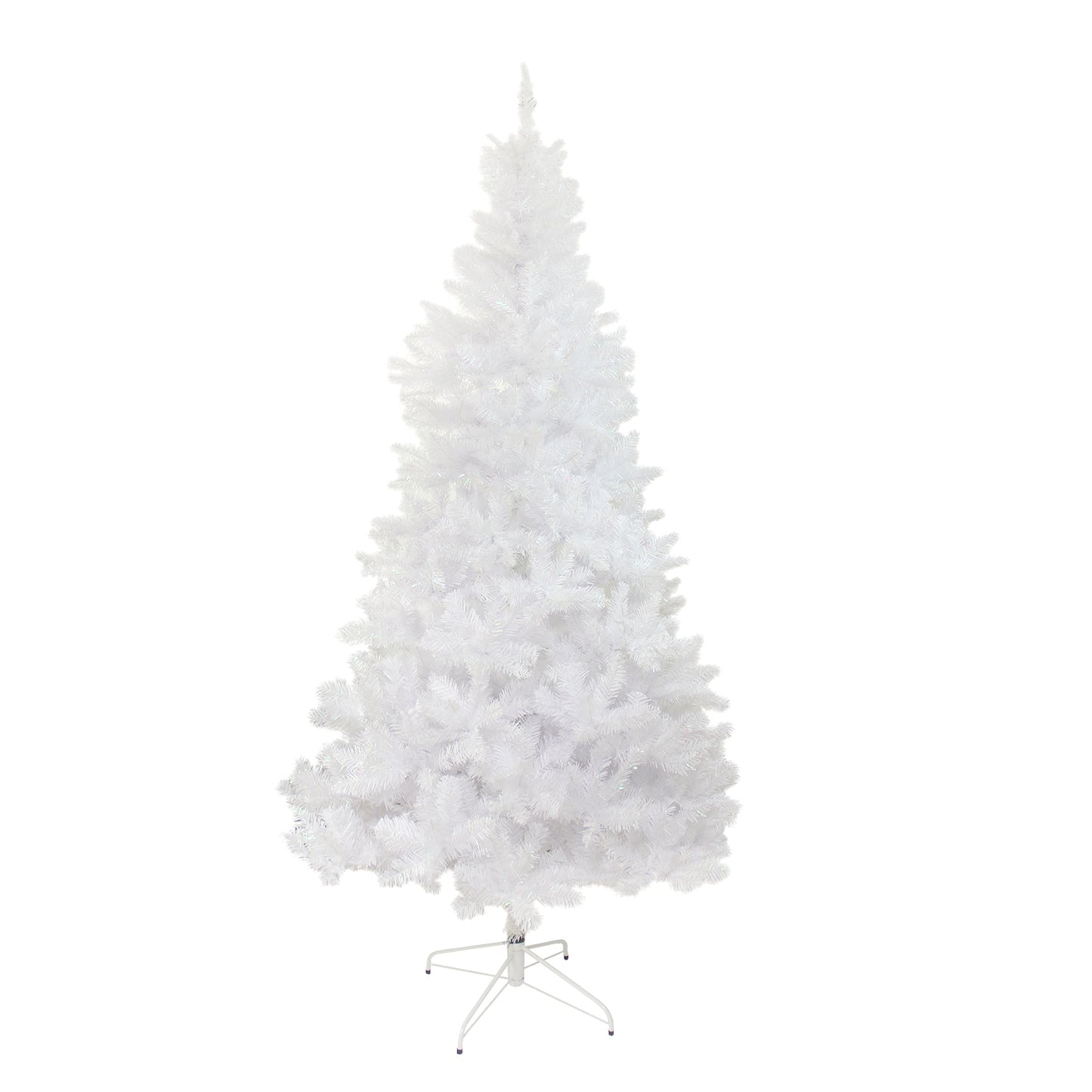 Northlight 7.5-ft Spruce White Artificial Christmas Tree