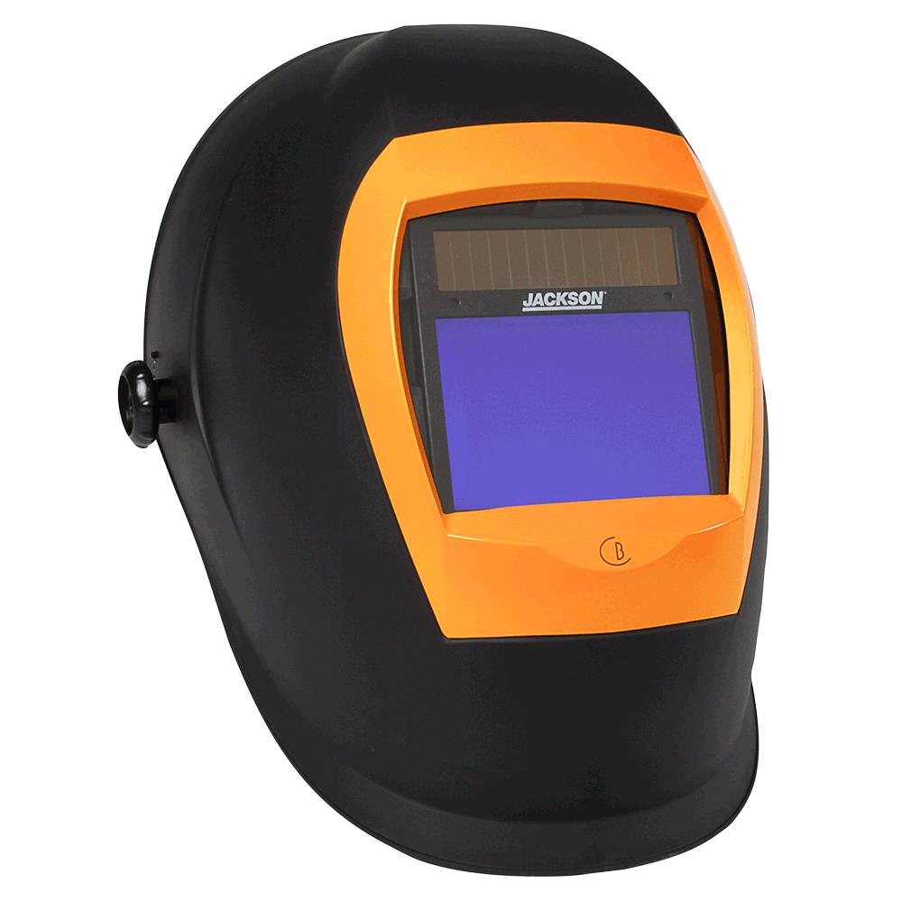 Jackson Safety Auto Darkening Variable Shade Black Welding Helmet 46157