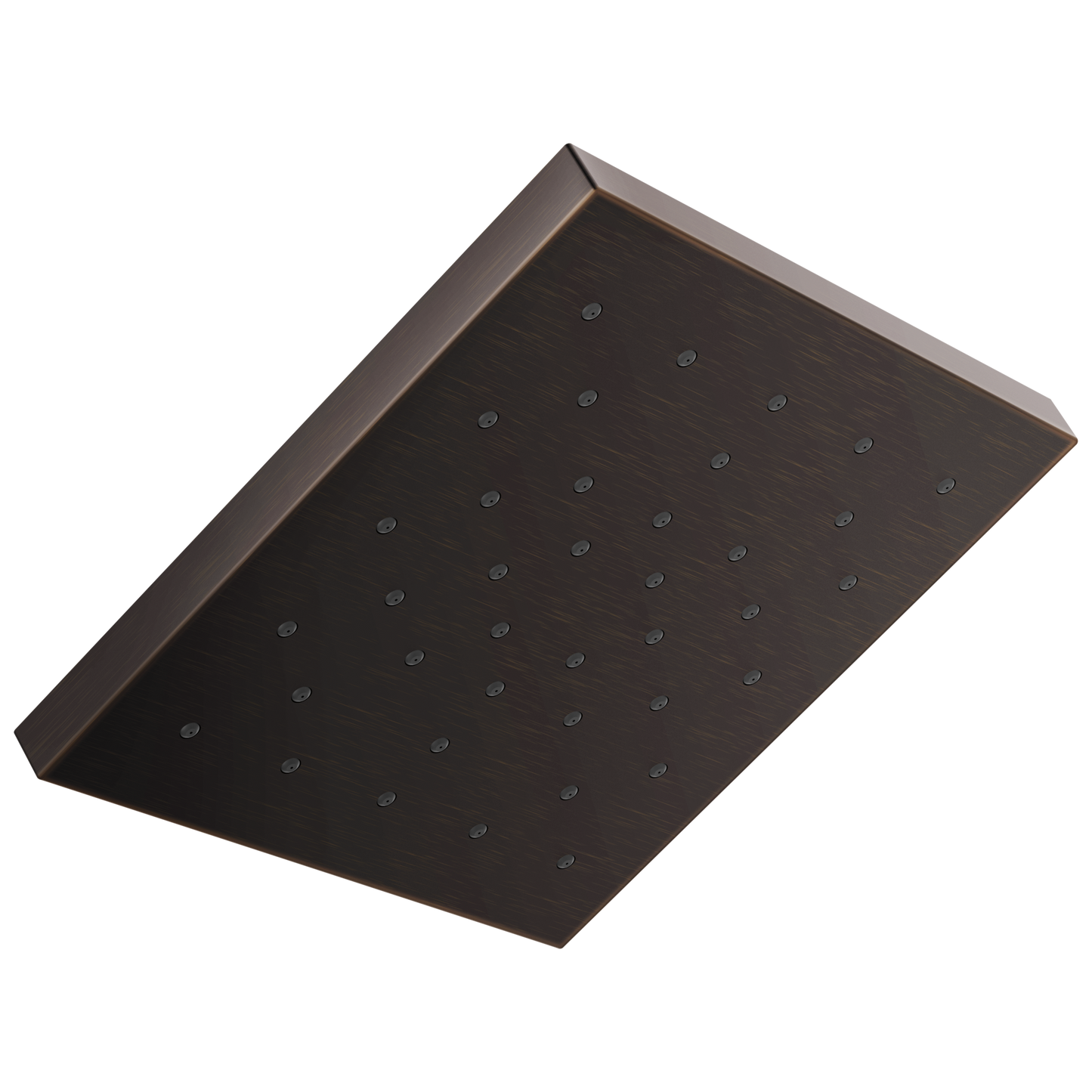 Delta Universal Showering Components 1.0 -Spray Venetian Bronze 12-in Square High Pressure Shower Head 2.5 GPM