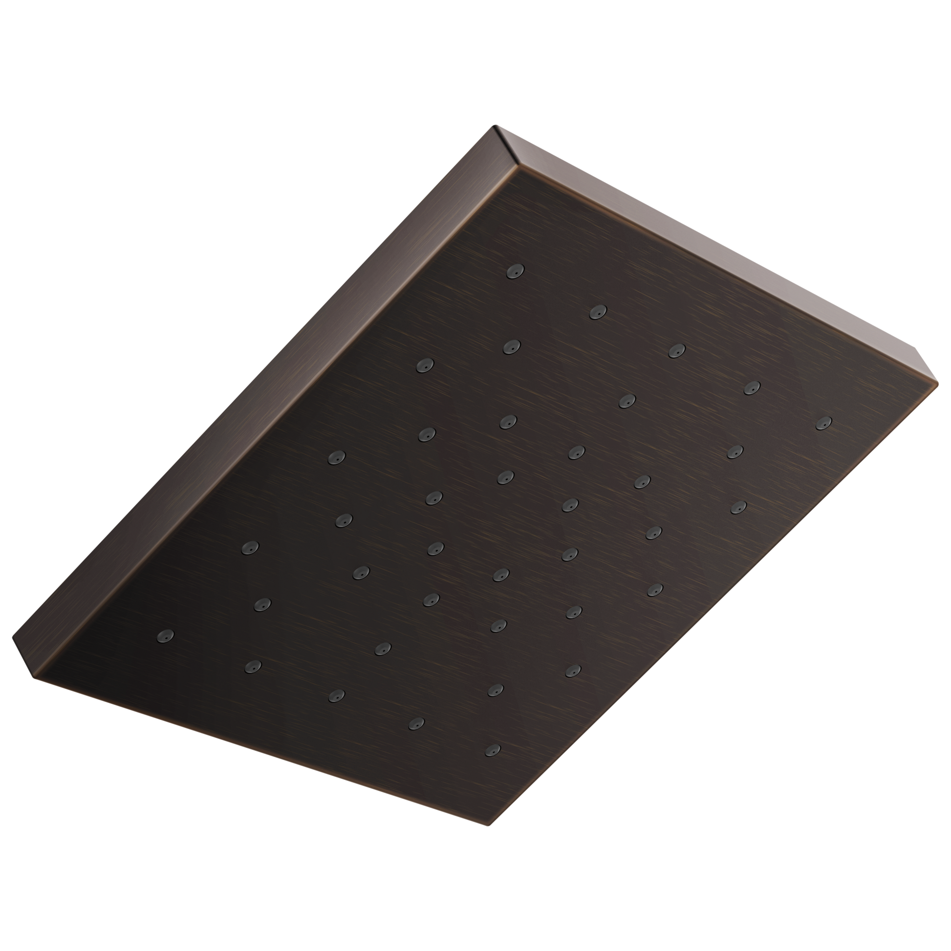 Delta Universal Showering Components 1.0 -Spray Venetian Bronze 12-in Square High Pressure Shower Head 2.5 GPM