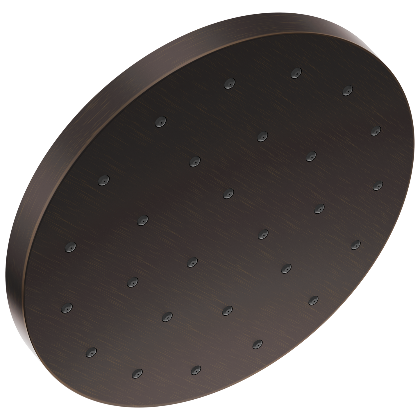 Delta Universal Showering Components 1.0 -Spray Venetian Bronze 12-in Round High Pressure Shower Head 1.75 GPM