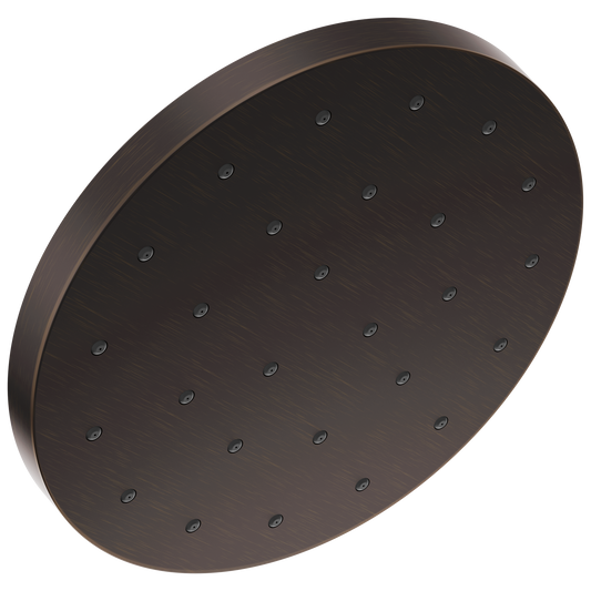 Delta Universal Showering Components 1.0 -Spray Venetian Bronze 12-in Round High Pressure Shower Head 1.75 GPM