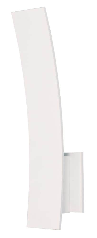 ET2 Alumilux 5 -Light 16-in H Matte White Hardwired Integrated LED Outdoor Wall Light