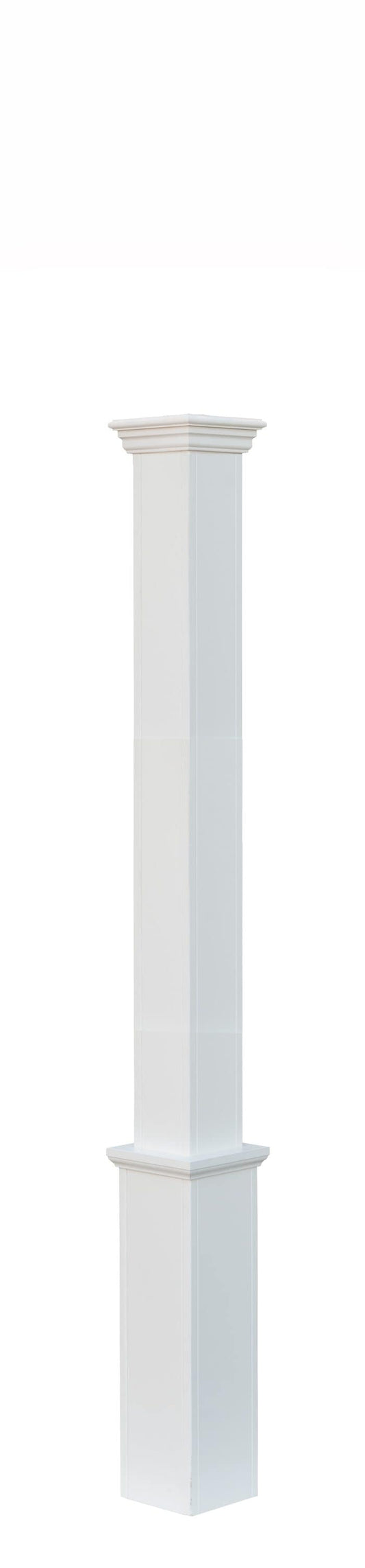 YardCraft Royal Crowne 76-in White Traditional Outdoor Pole