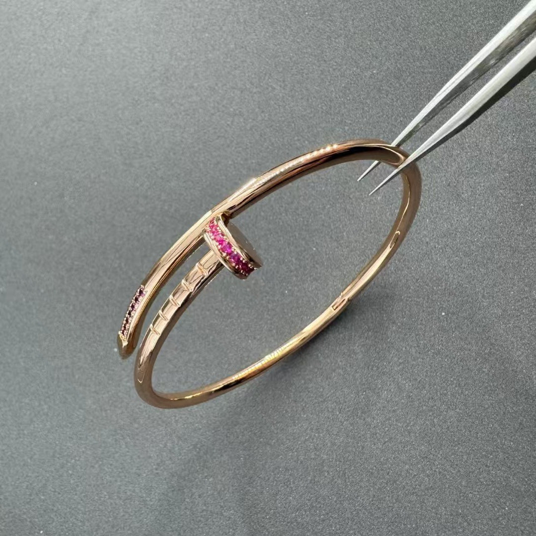 CARTIER JUSTE BRACELET 2.5MM DIAMONDS NEW