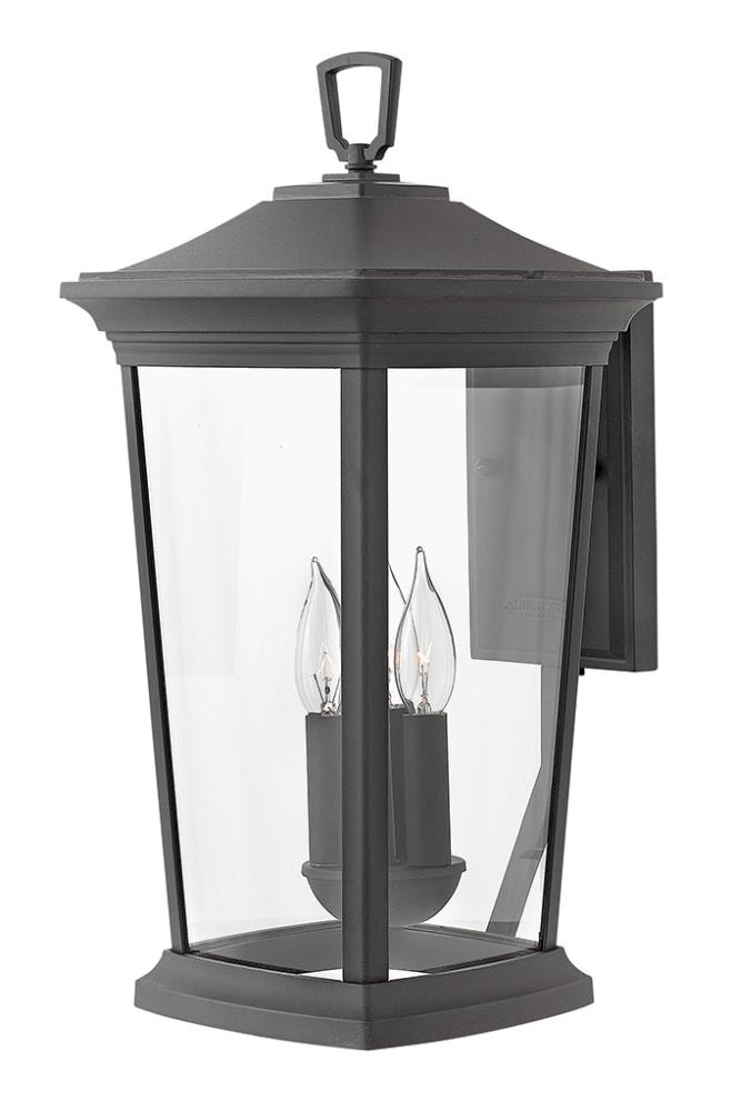 Hinkley Bromley 3 -Light 19.25-in H Black Hardwired Outdoor Wall Light