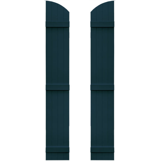 Vantage 13.875-in W x 94-in H Indigo Blue Board and batten Exterior Shutters ( 1 -Pack )