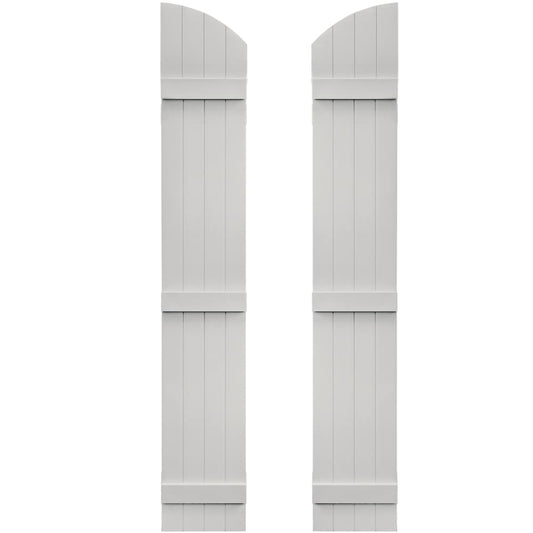 Vantage 14.125-in W x 89.25-in H Paintable Paintable Board and batten Exterior Shutters ( 1 -Pack )