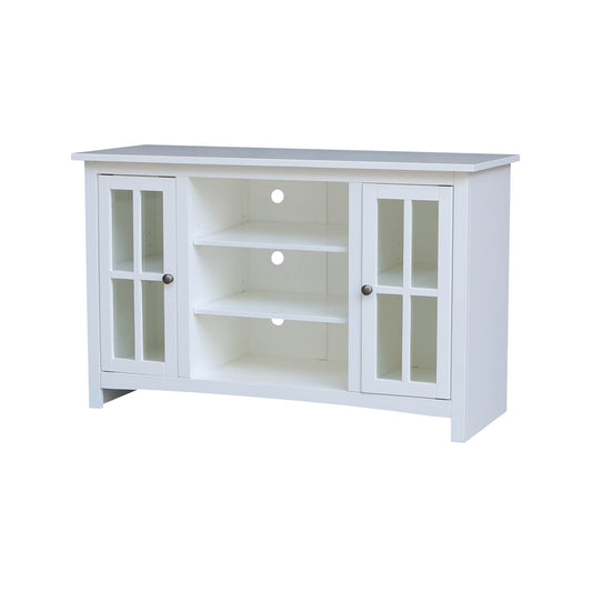 International Concepts Traditional White TV cabinet ( Accommodates TVs up to 52-in )