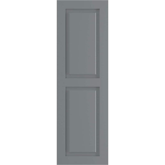 Ekena Millwork 15-in W x 41-in H Ocean Swell Raised panel Exterior Shutters ( 2 -Pack )