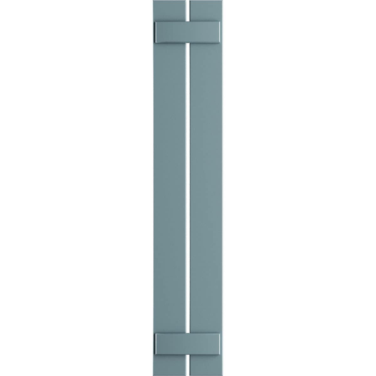 Ekena Millwork 11.25-in W x 71-in H Peaceful Blue Board and batten Spaced Exterior Shutters ( 2 -Pack )