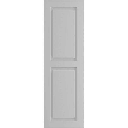 Ekena Millwork 15-in W x 39-in H Primed Paintable/Stainable Raised panel Exterior Shutters ( 2 -Pack )