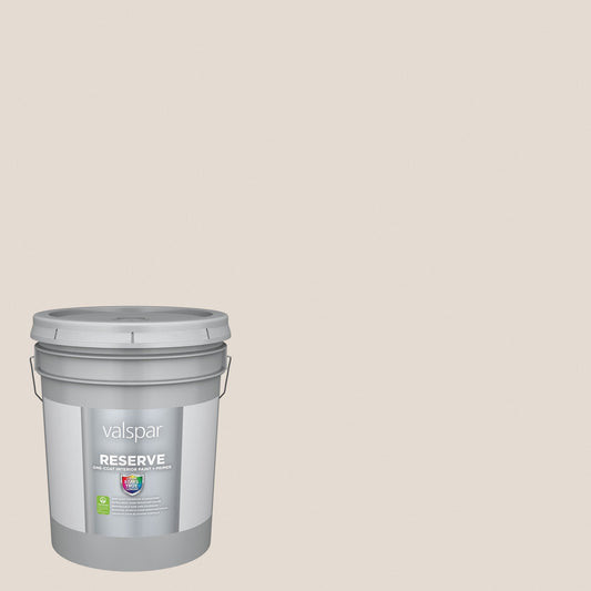 Valspar Reserve Semi-gloss Bungalow White 2005-10C Interior Paint Paint + Primer ( 5-gallon )