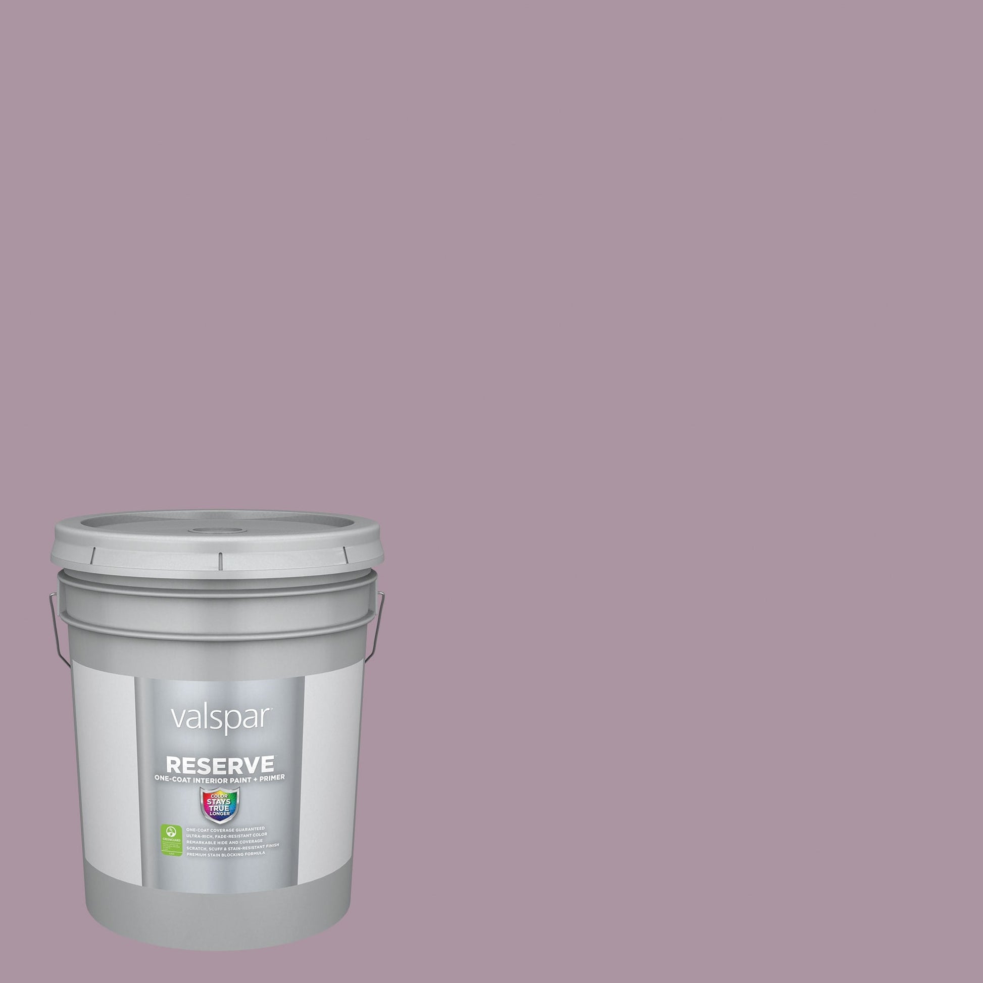 Valspar Reserve Satin Dusty Lavender 1002-7C Interior Paint Paint + Primer ( 5-gallon )