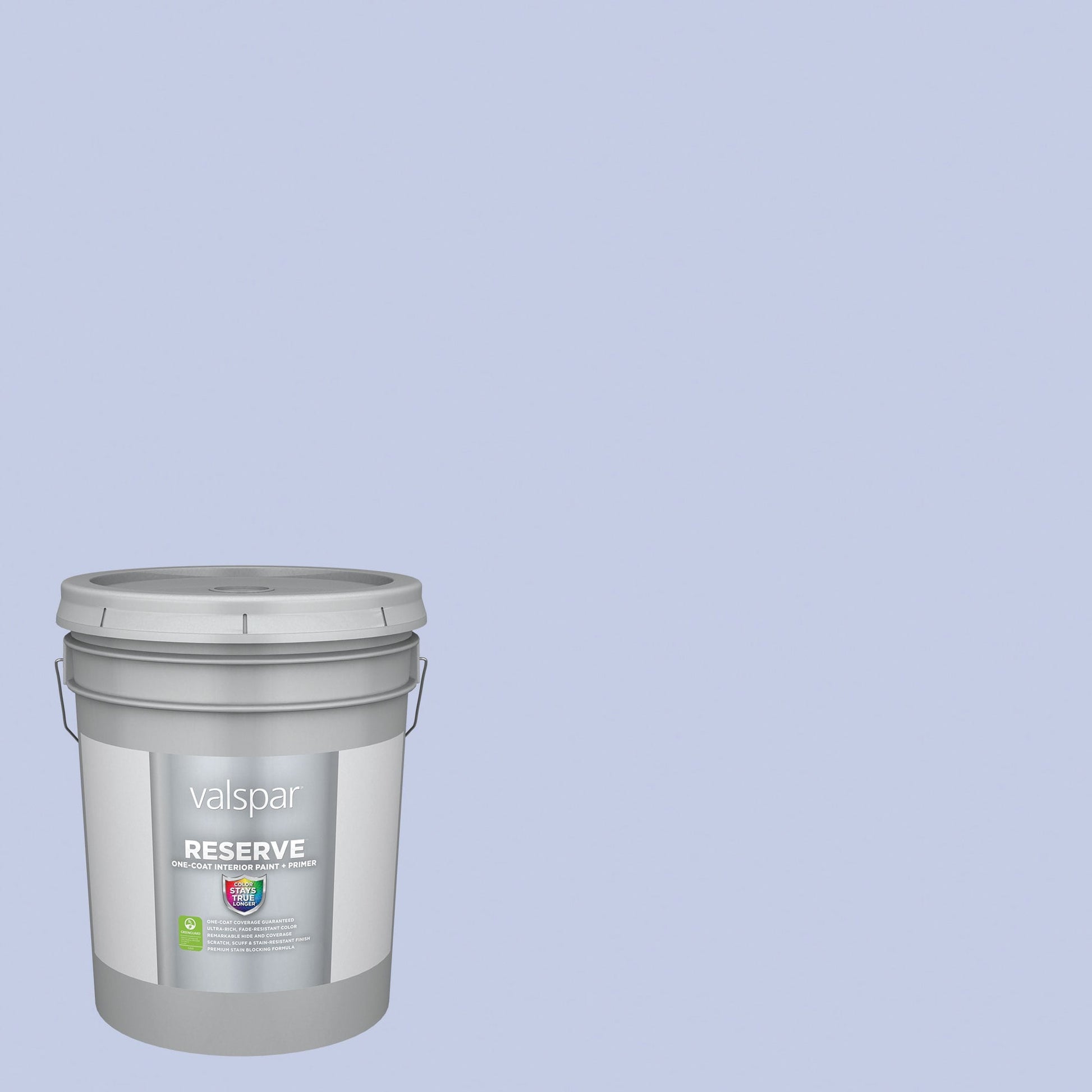 Valspar Reserve Satin Twilight Mist 4004-9B Interior Paint Paint + Primer ( 5-gallon )