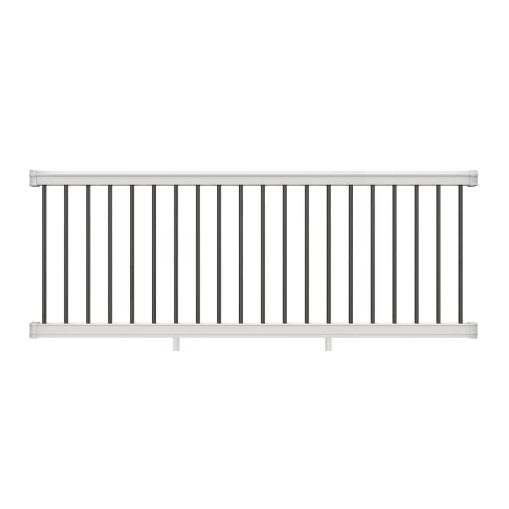 Freedom Bella Premier Series 8-ft x 36-in White Vinyl Deck Rail Kit