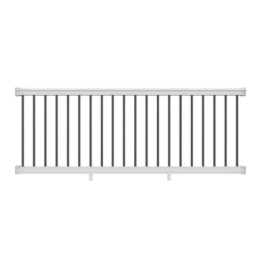 Freedom Bella Premier Series 8-ft x 36-in White Vinyl Deck Rail Kit