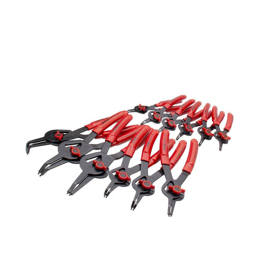 URREA 12-Pack Snap Ring Plier Set with Soft Case 360B