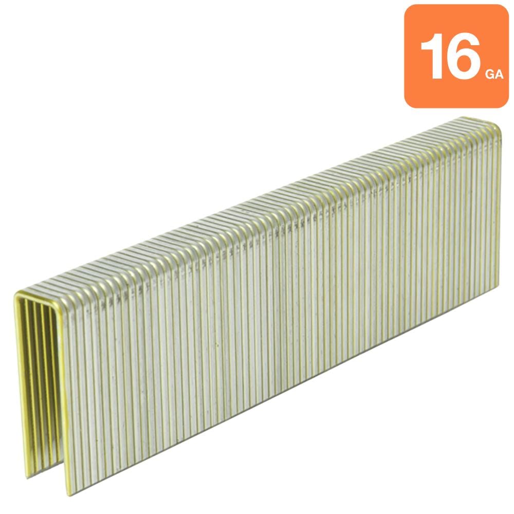 Metabo HPT 1-1/2-in Leg x 7/16-in Medium Crown Electro Galvanized 16-Gauge Collated Standard Staples (10000-Per Box) 11203HHPT