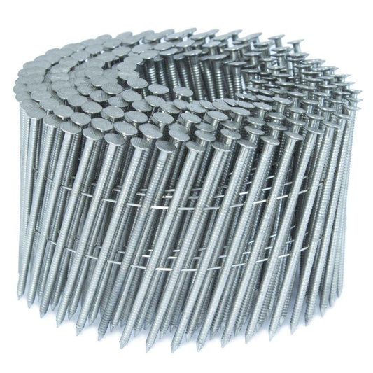 FASCO 2-1/2-in 13 -Gauge Stainless steel Ring Shank Wire Collated Siding Nails Box