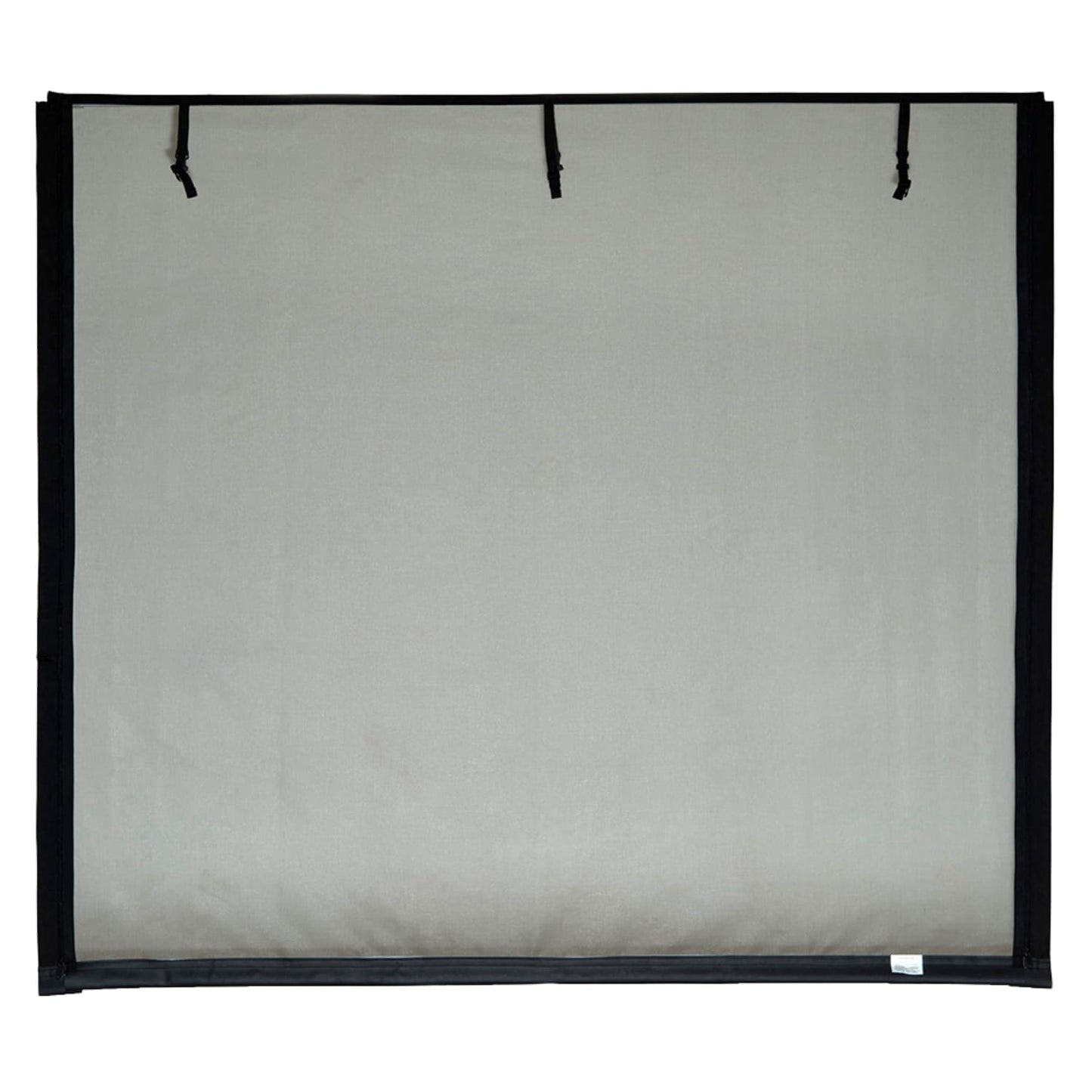 Fresh Air Screens Model C 18.0-ft x 7.0-ft Fiberglass Zipper Double garage door screen