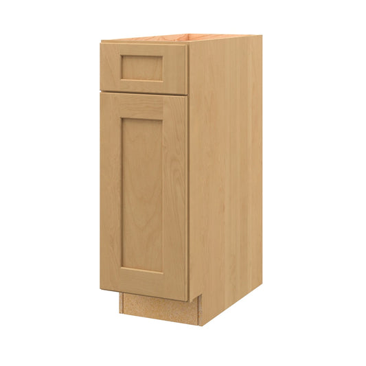 allen + roth Innsbrook 12-in W x 34.5-in H x 24-in D Rye Base Fully Assembled Cabinet Flat Panel Shaker